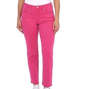 Seven7 Women's Fuchsia Ankle Jeans